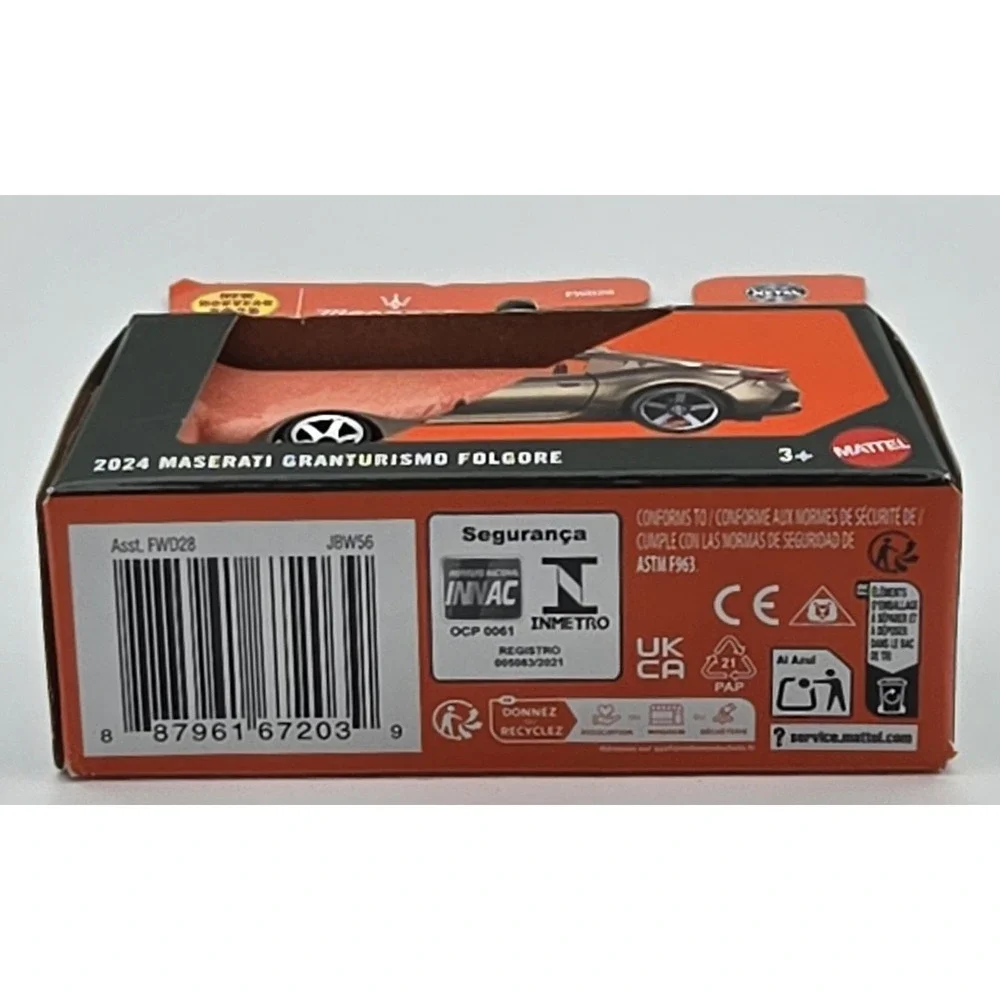 Matchbox Moving Parts 2024 Maserati GranTurismo Folgore 1:64‎ Diecast Car Model